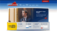 Desktop Screenshot of markobenshain.com